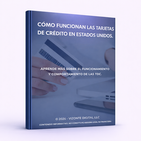 Como funcionan las tarjetas de credito en Estados Unidos.